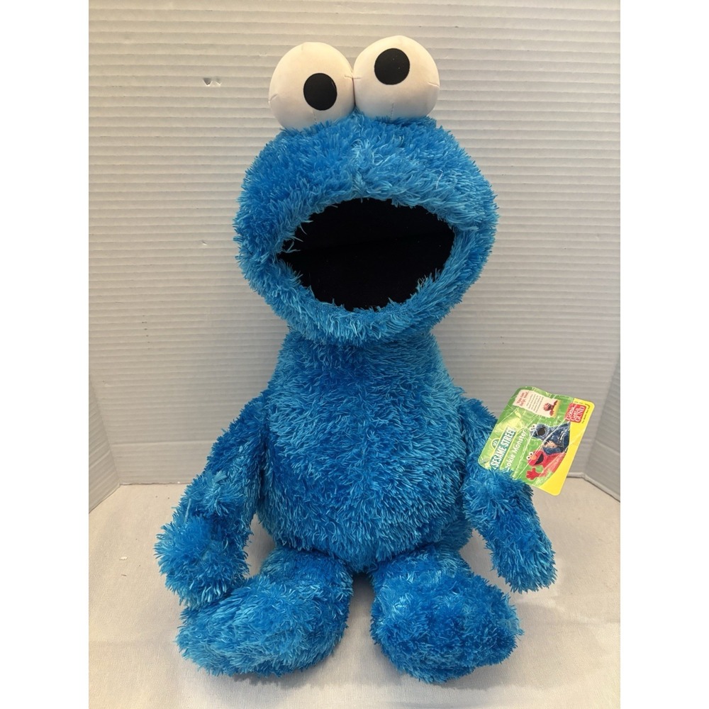 Vintage Gund. Cookie Monster Sesame Street 20" Large Plush W/vintage Tags - Picture 5 of 5